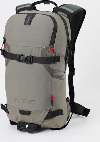Sac à dos de sport NITRO en marron : devant