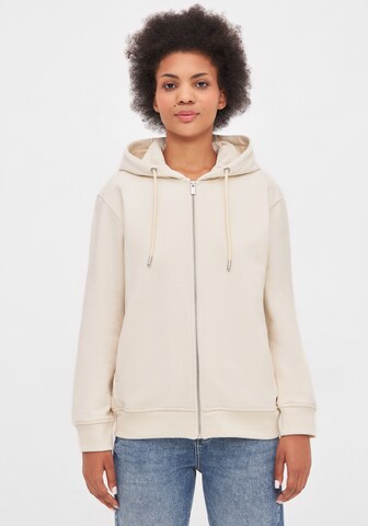 BENCH Sweatjacke in Beige