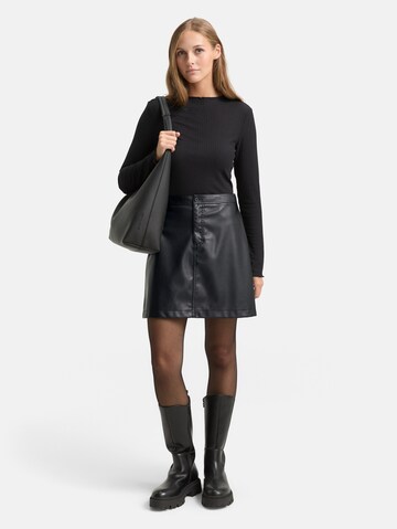 TOM TAILOR DENIM Skirt in Black