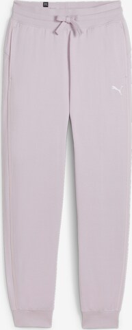 PUMA Tapered Sporthose 'HER' in Lila: predná strana