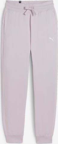 PUMA Tapered Workout Pants 'HER' in Purple: front