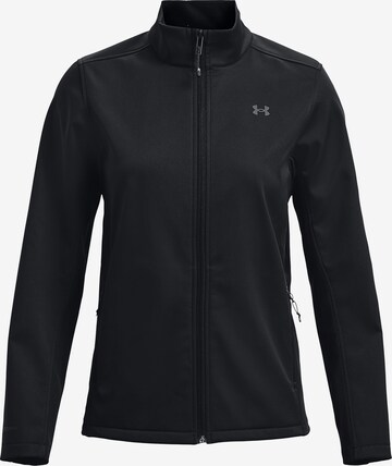 Veste de sport 'Storm ColdGear® Infrared Shield 2' UNDER ARMOUR en noir : devant