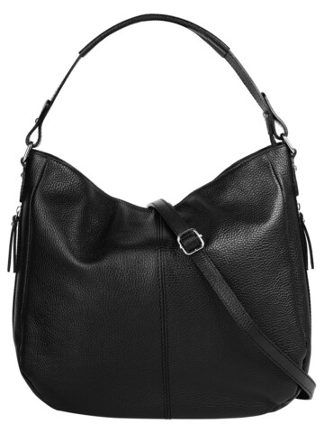 Cabas Cluty en noir : devant