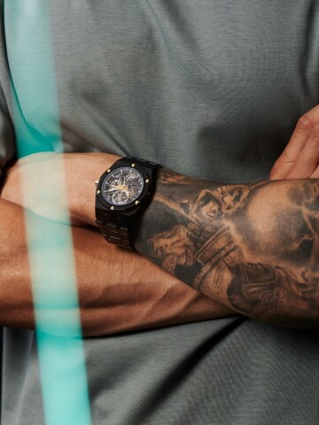 Arkai Analog Watch 'Aaric Mamut' in Black