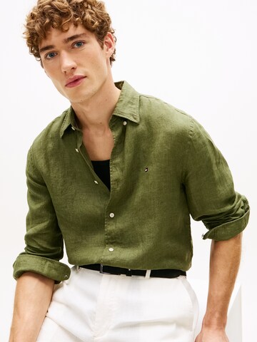 Coupe regular Chemise TOMMY HILFIGER en vert