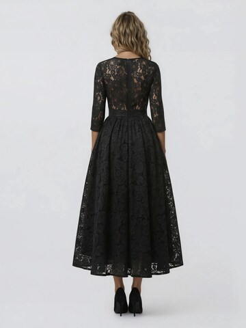 Robe de cocktail 'Vicktoria' MATSOUR’I en noir