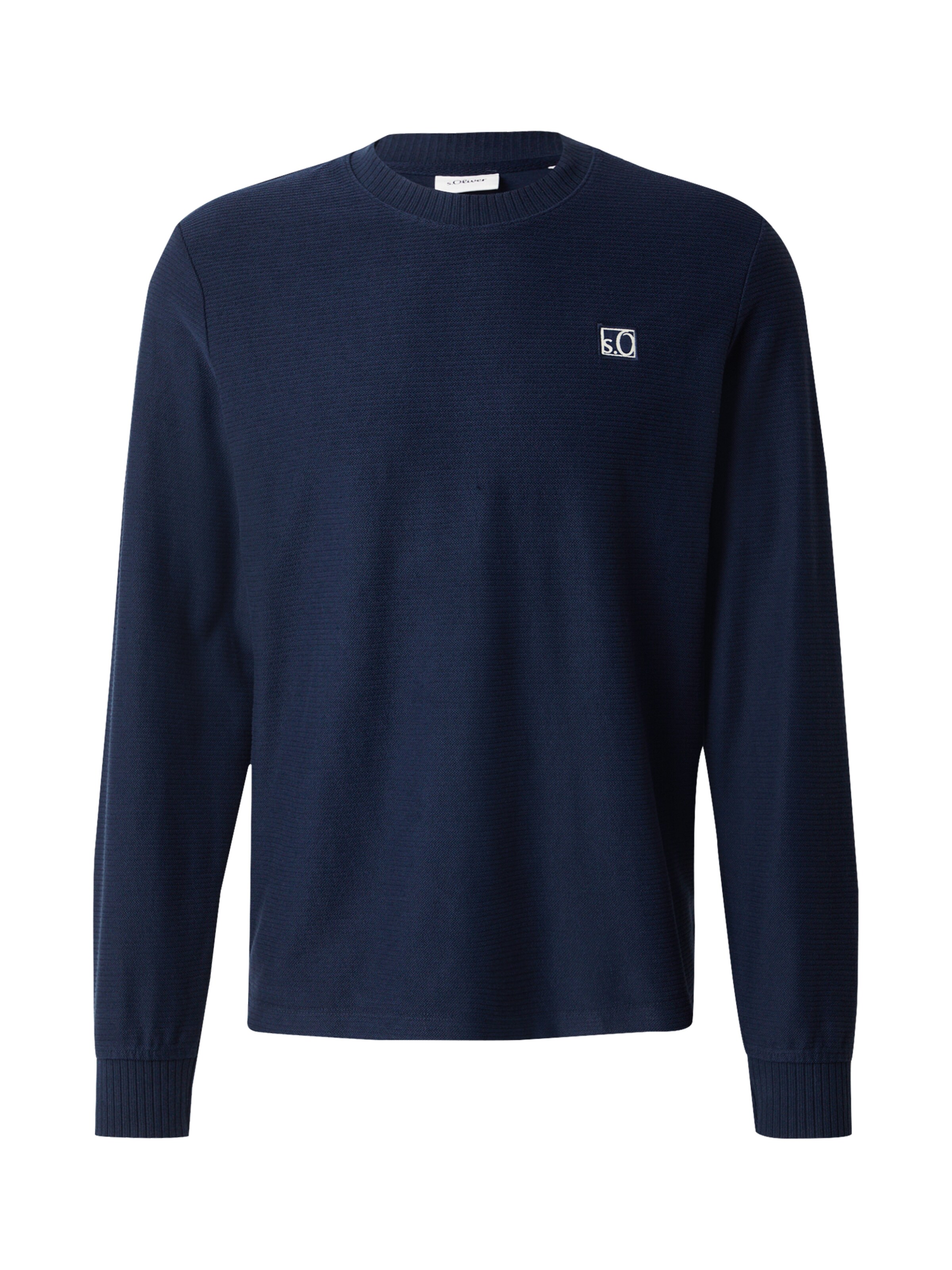 s.Oliver Свитшот в Синий: спереди