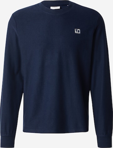 s.Oliver Свитшот в Синий: спереди