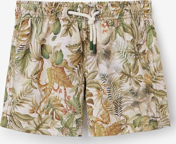 CALZEDONIA Swim Trunks in Green: front