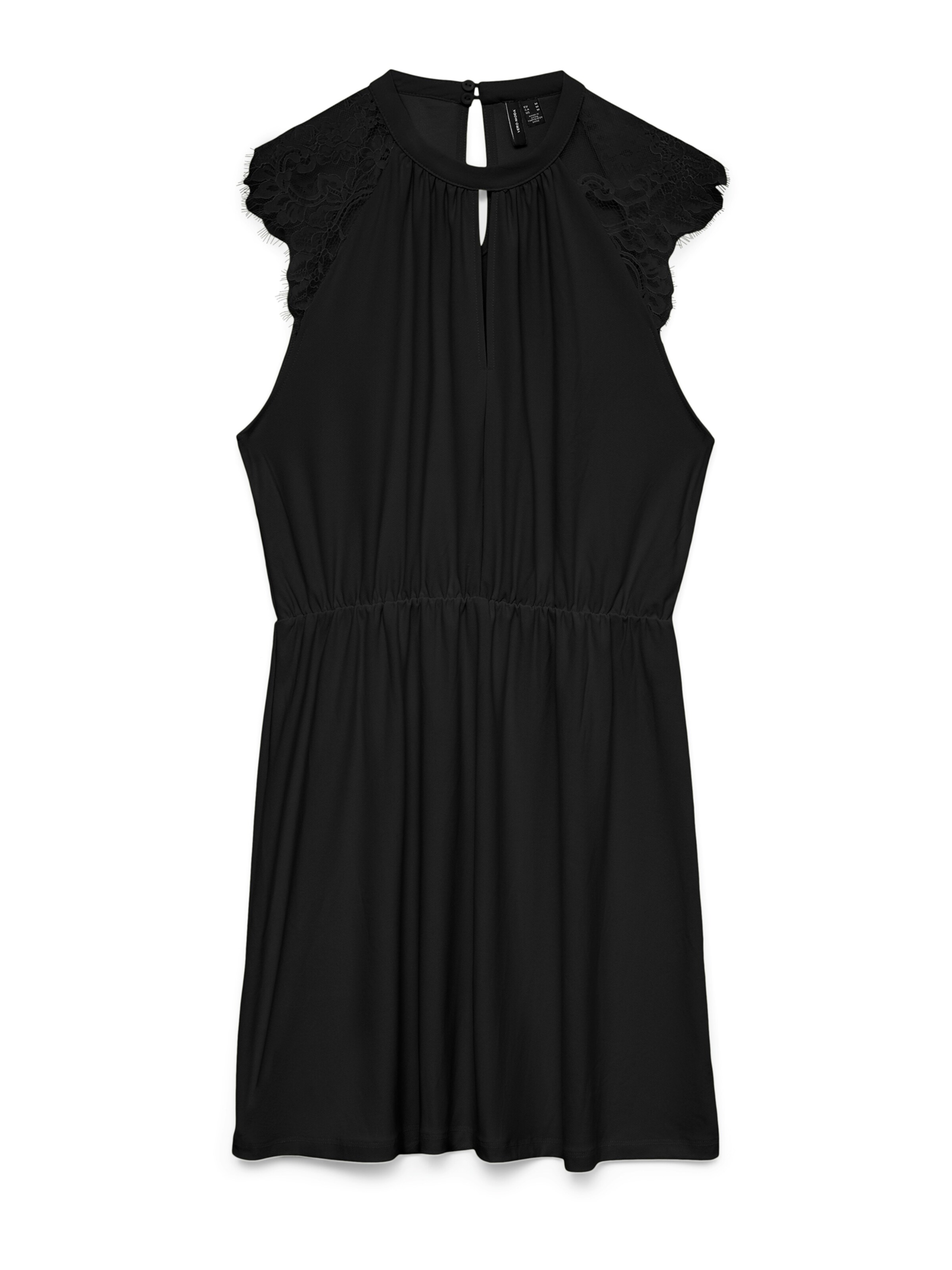 VERO MODA Jurk 'VMMILLA' in Zwart: voorkant