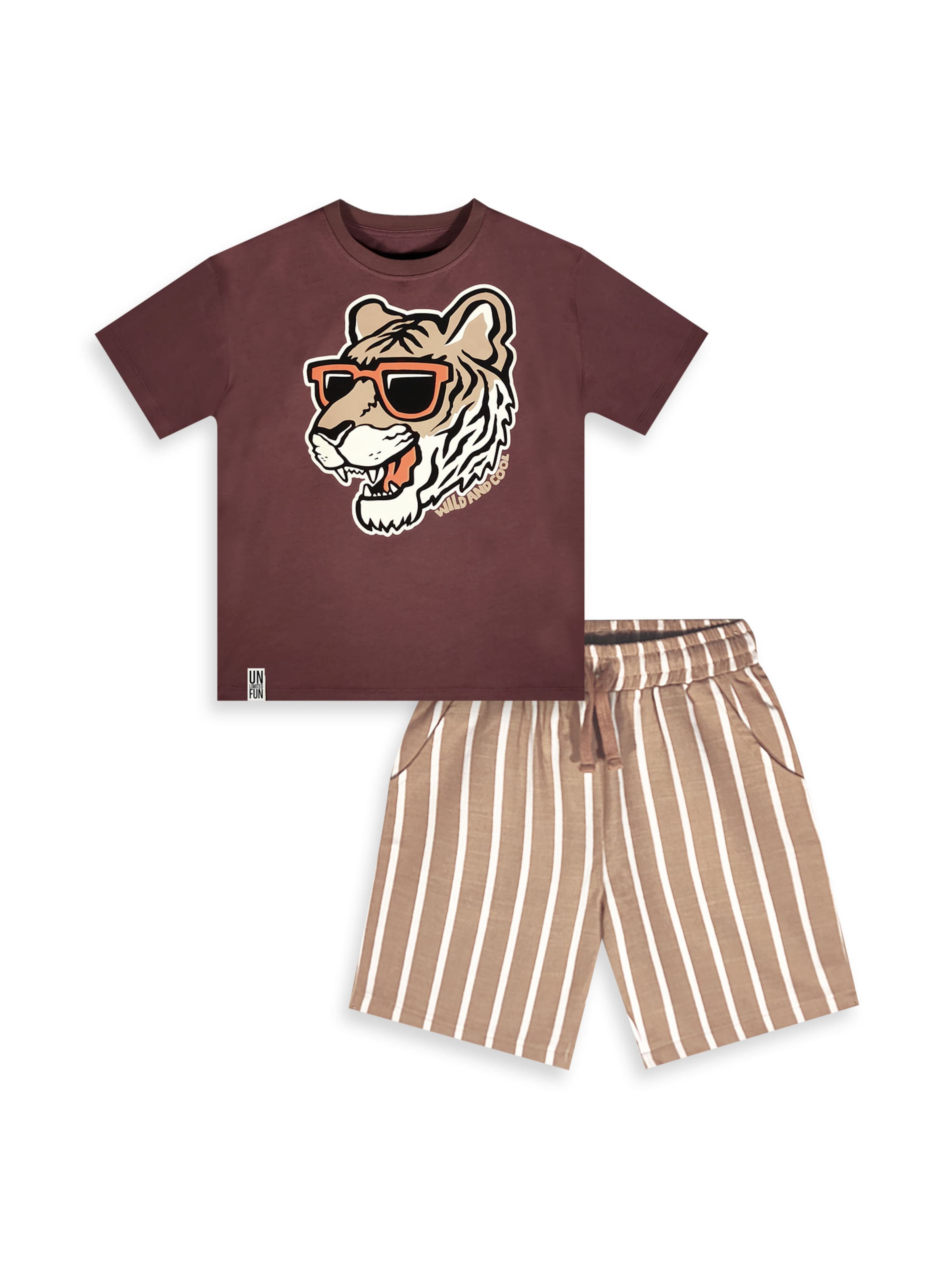 Denokids Set in Brown: front