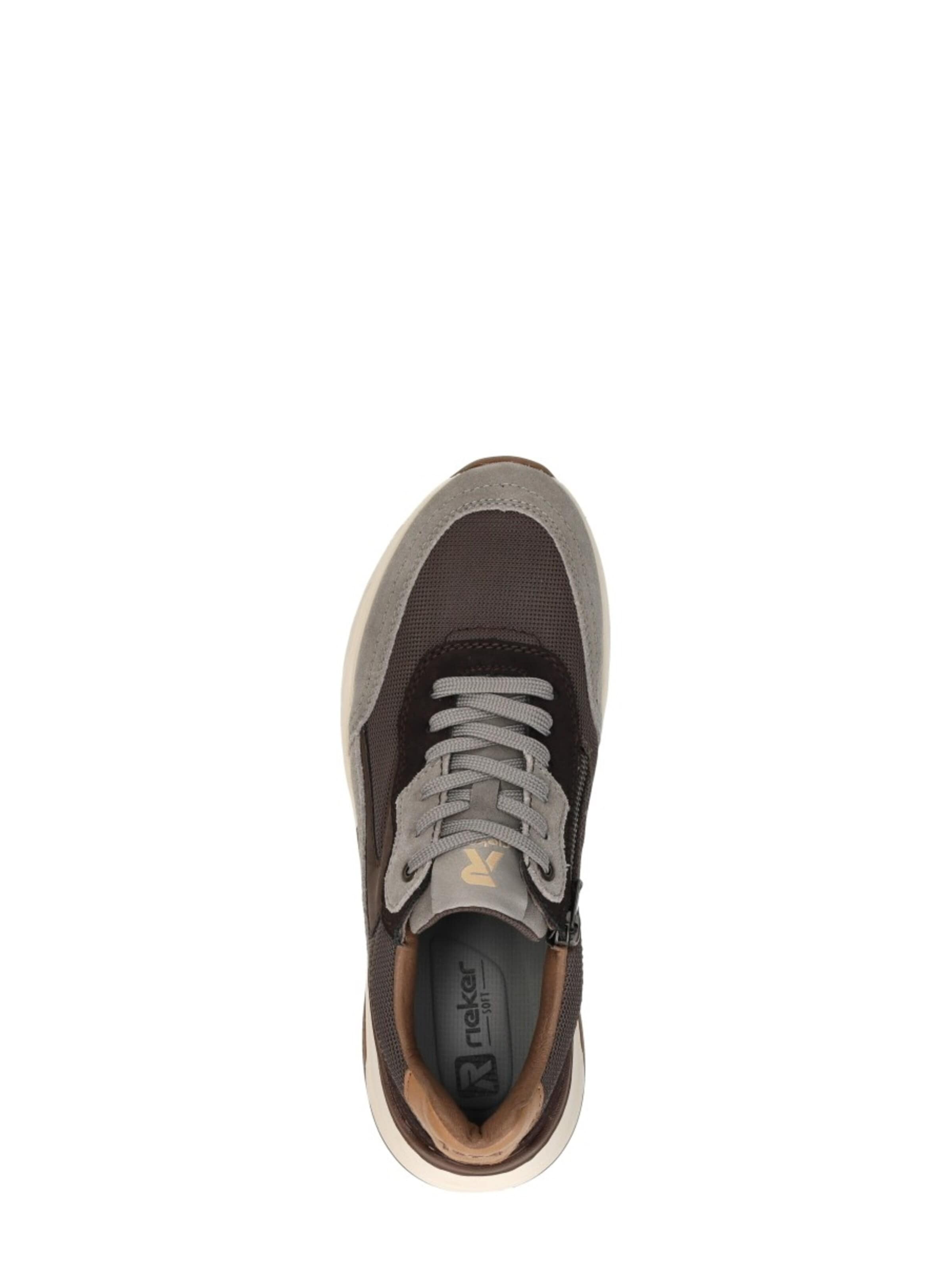 Baskets basses 'Sneakers Laag' Rieker en marron
