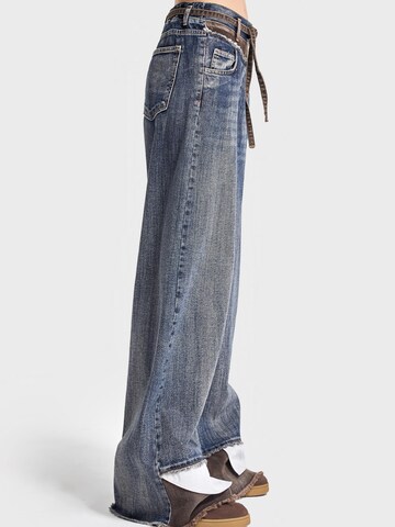IT'S BASIC Wide leg Jeans 'Palazzo High Rise Jeans' in Blue