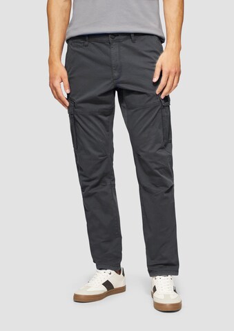 Regular Pantalon cargo 'Phoenix' s.Oliver en gris : devant