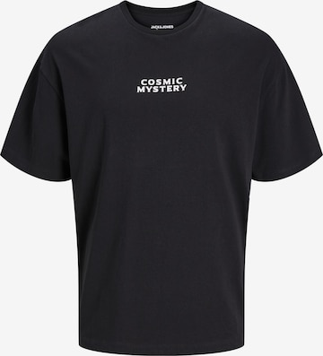 JACK & JONES - Camiseta en negro: frente