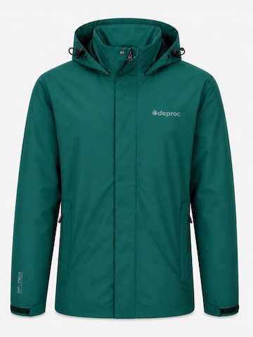 deproc Outdoorová bunda 'Outdoorjacke LAVAL Herren Regenjacke, Wanderjacke' - Zelená: predná strana