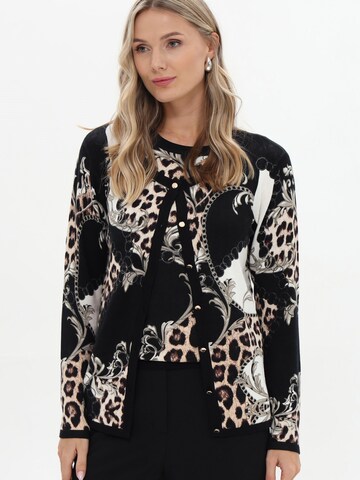 Passioni Bluse 'Twinset' in Grau: Vorderseite