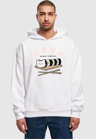 Merchcode Sweatshirt 'Torc - Sushi Kit' in Weiß: predná strana