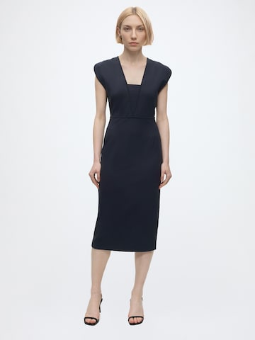 Robe fourreau 'Dorlita' BOSS en bleu : devant