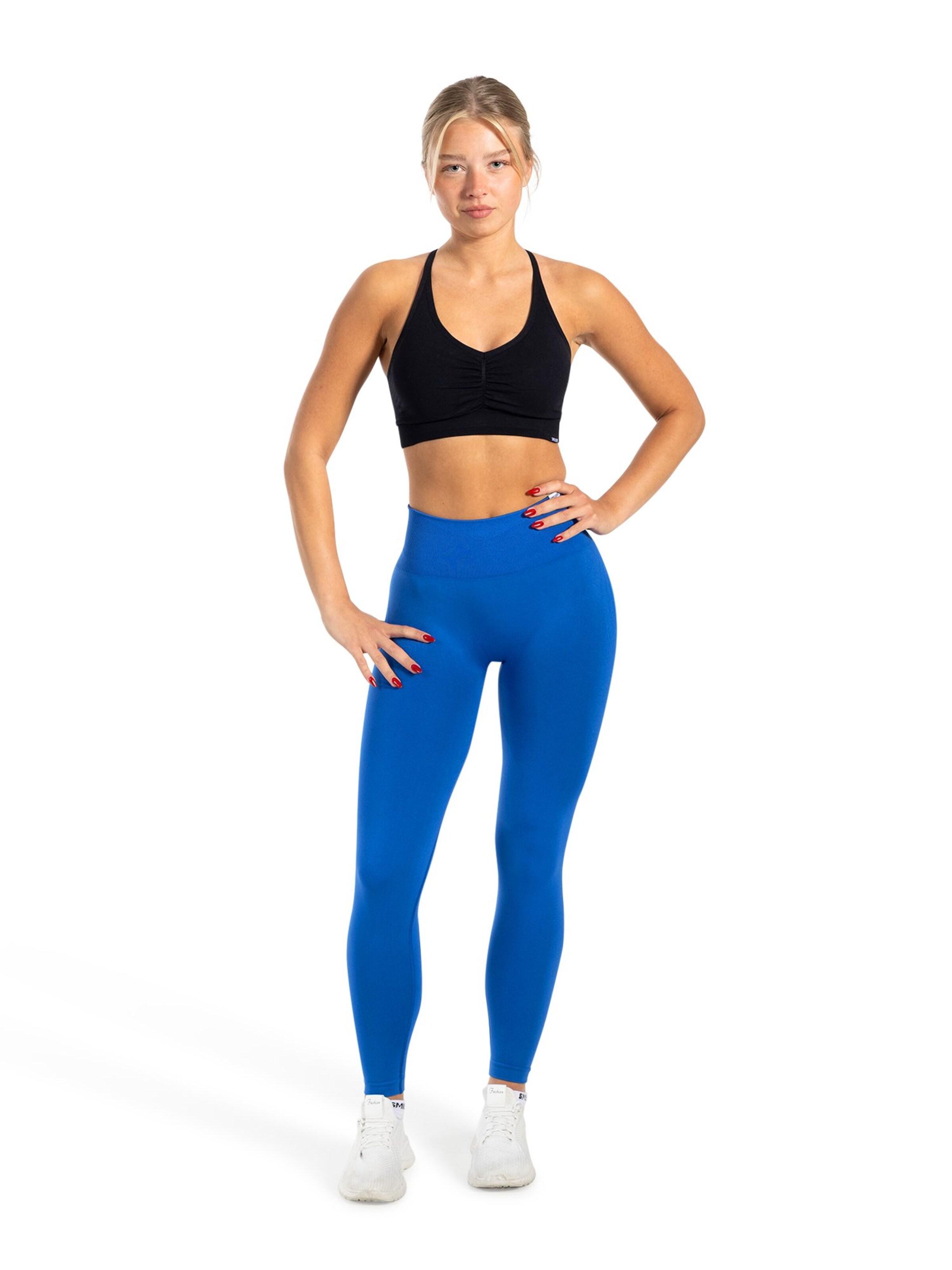 Smilodox Slimfit Leggings 'Trixy' in Blauw