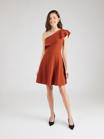 WAL G. Cocktail Dress 'MADIE' in Orange: front