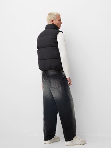 Bershka Bodywarmer in Zwart