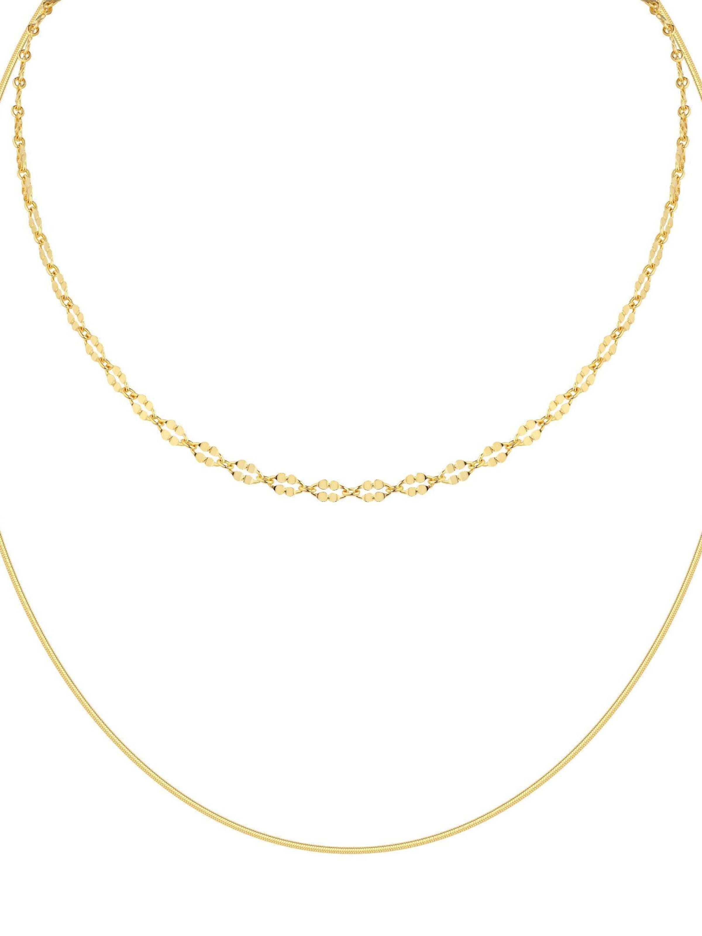 Chaîne caï en jaune : devant