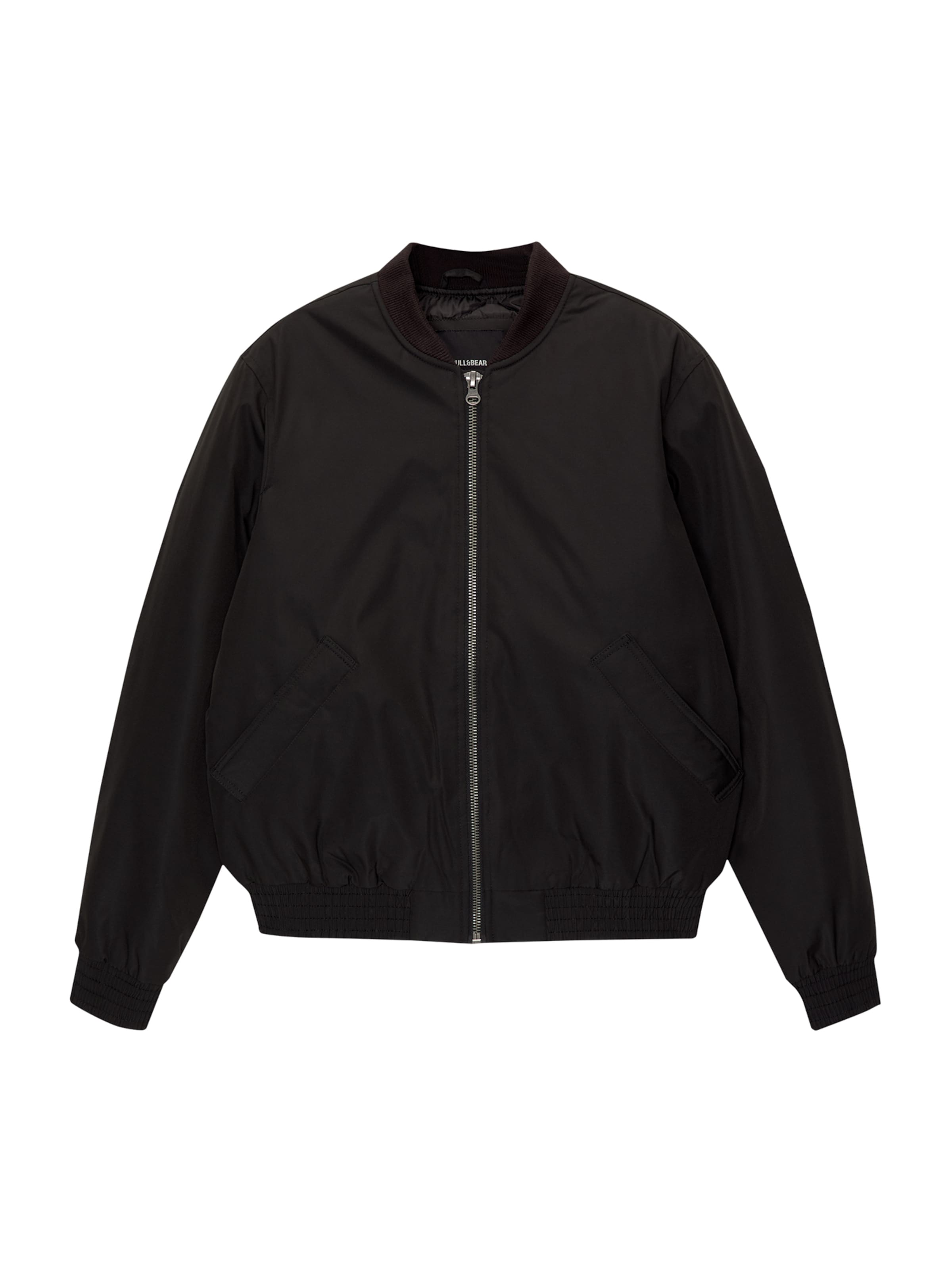 Pull&Bear Prechodná bunda - Čierna: predná strana