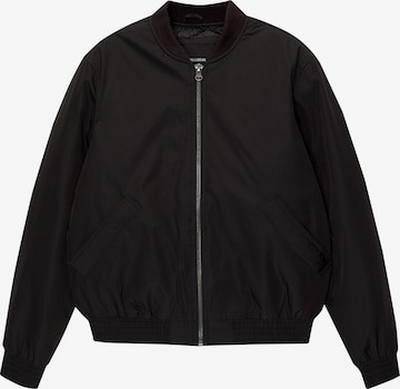 Pull&Bear Between-season jacket in Black: front