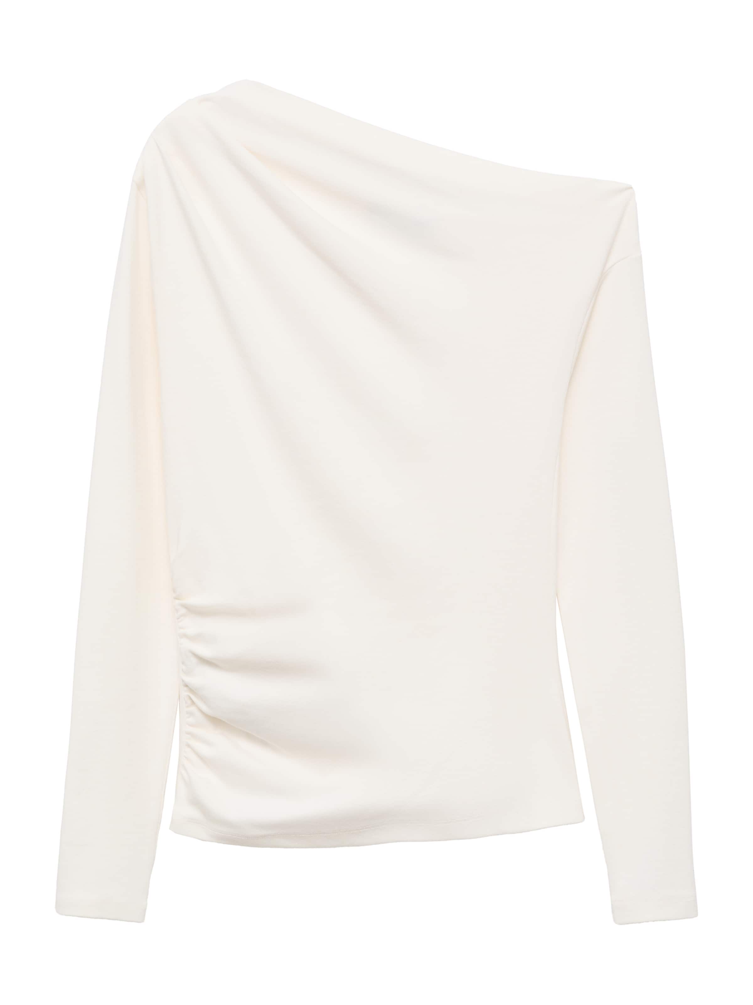 MANGO T-shirt 'LIMA' i vit: framsida