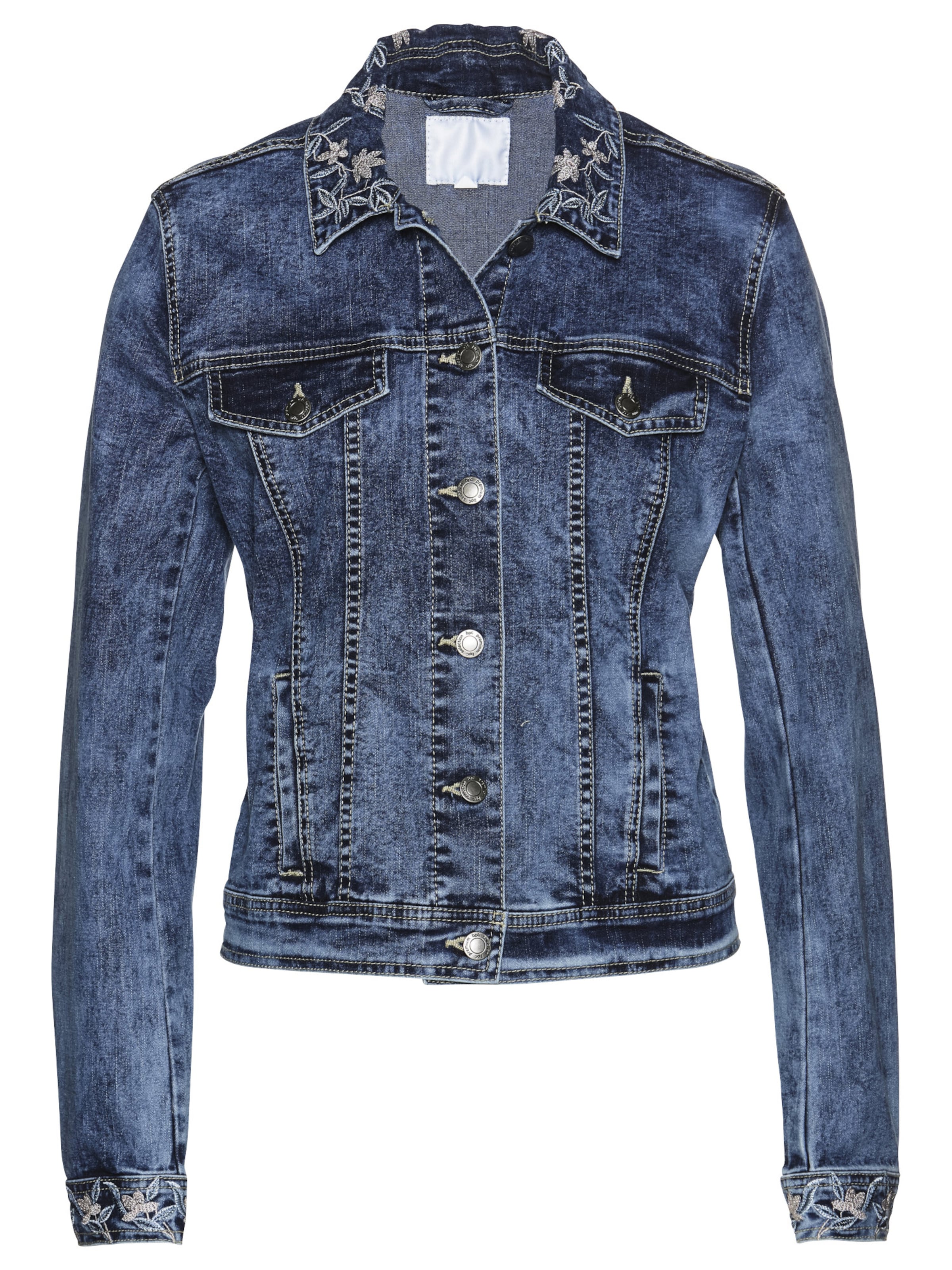 bonprix Jacke in Blau: Vorderseite