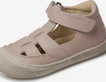 NATURINO Offene Schuhe 'WAD' in Pink: Vorderseite