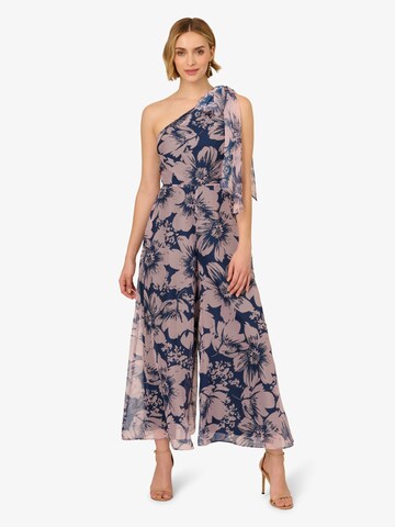 Adrianna Papell Jumpsuit in Pink: front