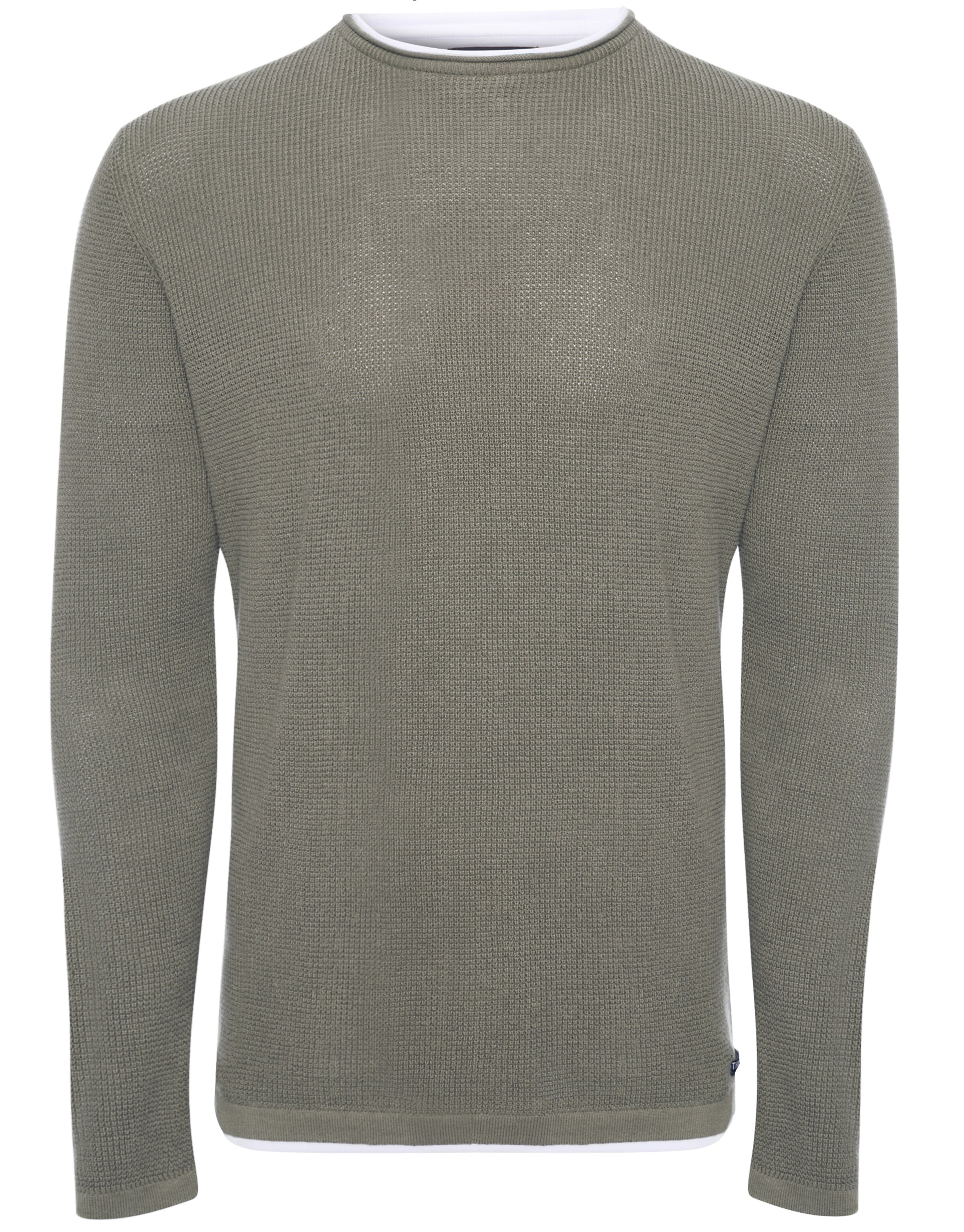 Threadbare Sweater 'Dolan' in Green: front