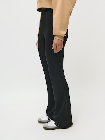 LeGer by Lena Gercke - Acampanado Pantalón 'Derya' en negro