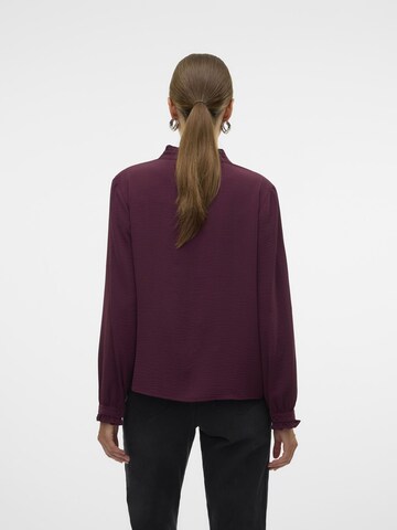 VERO MODA Bluse 'ALVA' i lilla