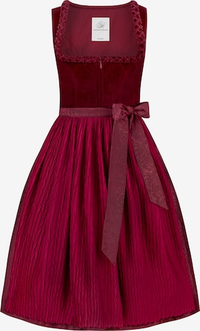 STOCKERPOINT Dirndl 'Maxime' in Red: front