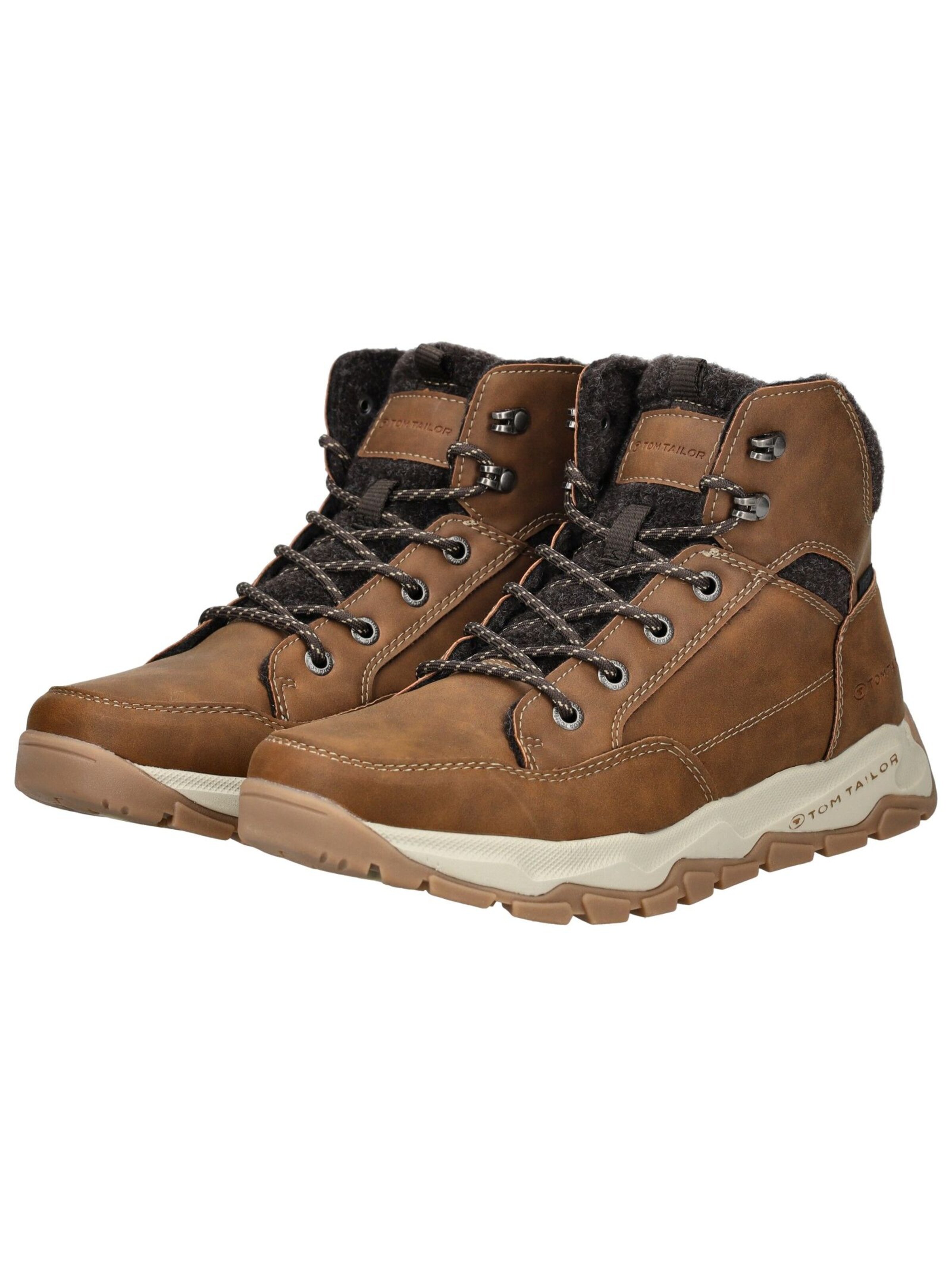 Boots stringati di TOM TAILOR in marrone