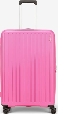 Trolley 'Rejoy' di American Tourister in rosa: frontale