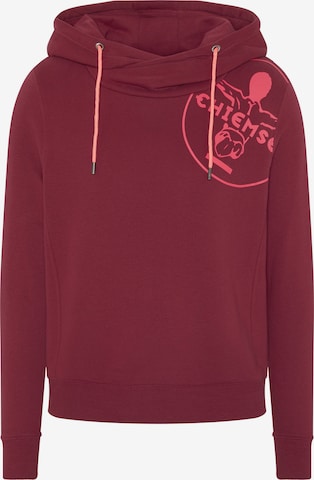 CHIEMSEE Sweatshirt in Rot: predná strana