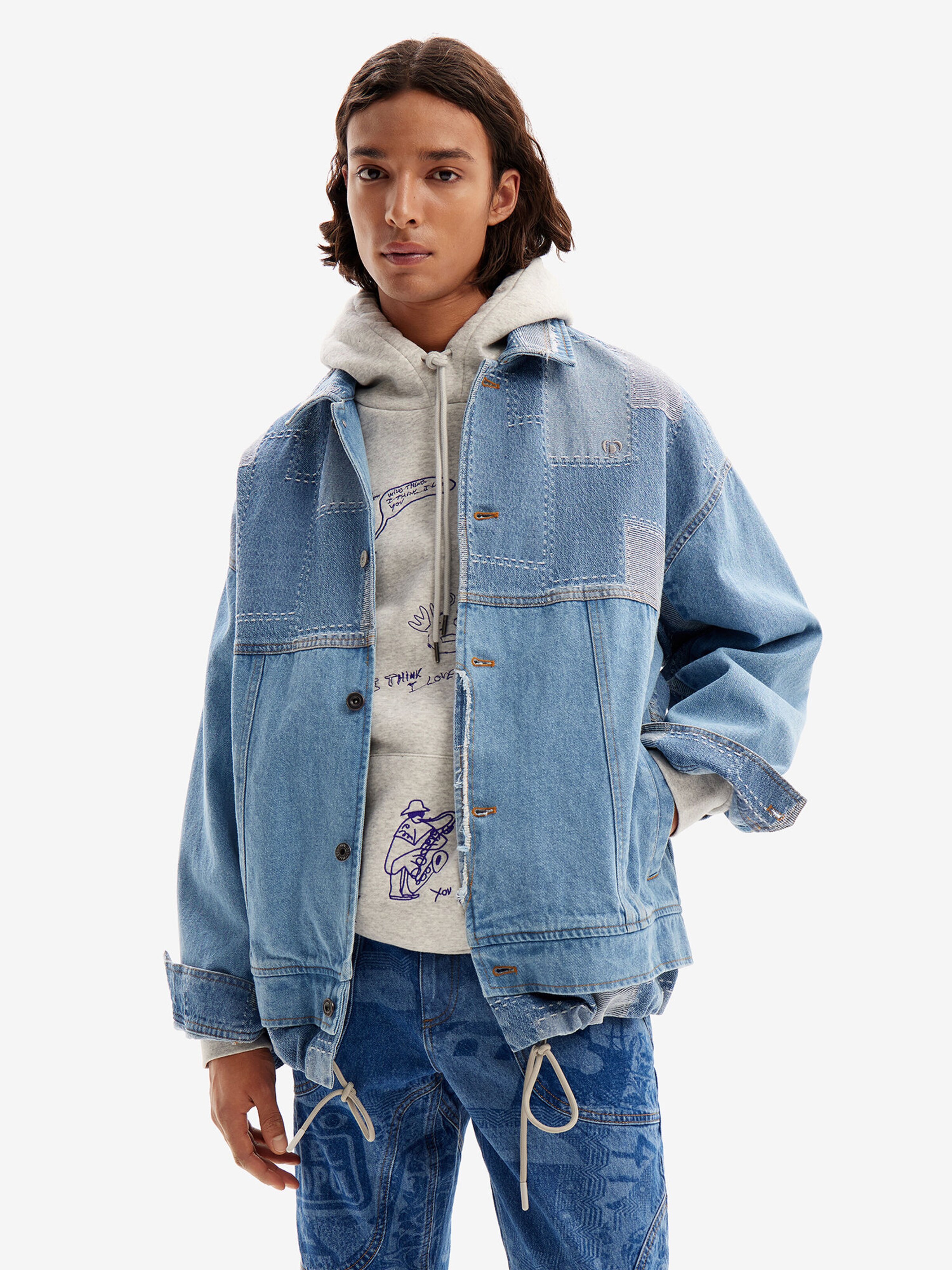 Desigual giacca jeans best sale