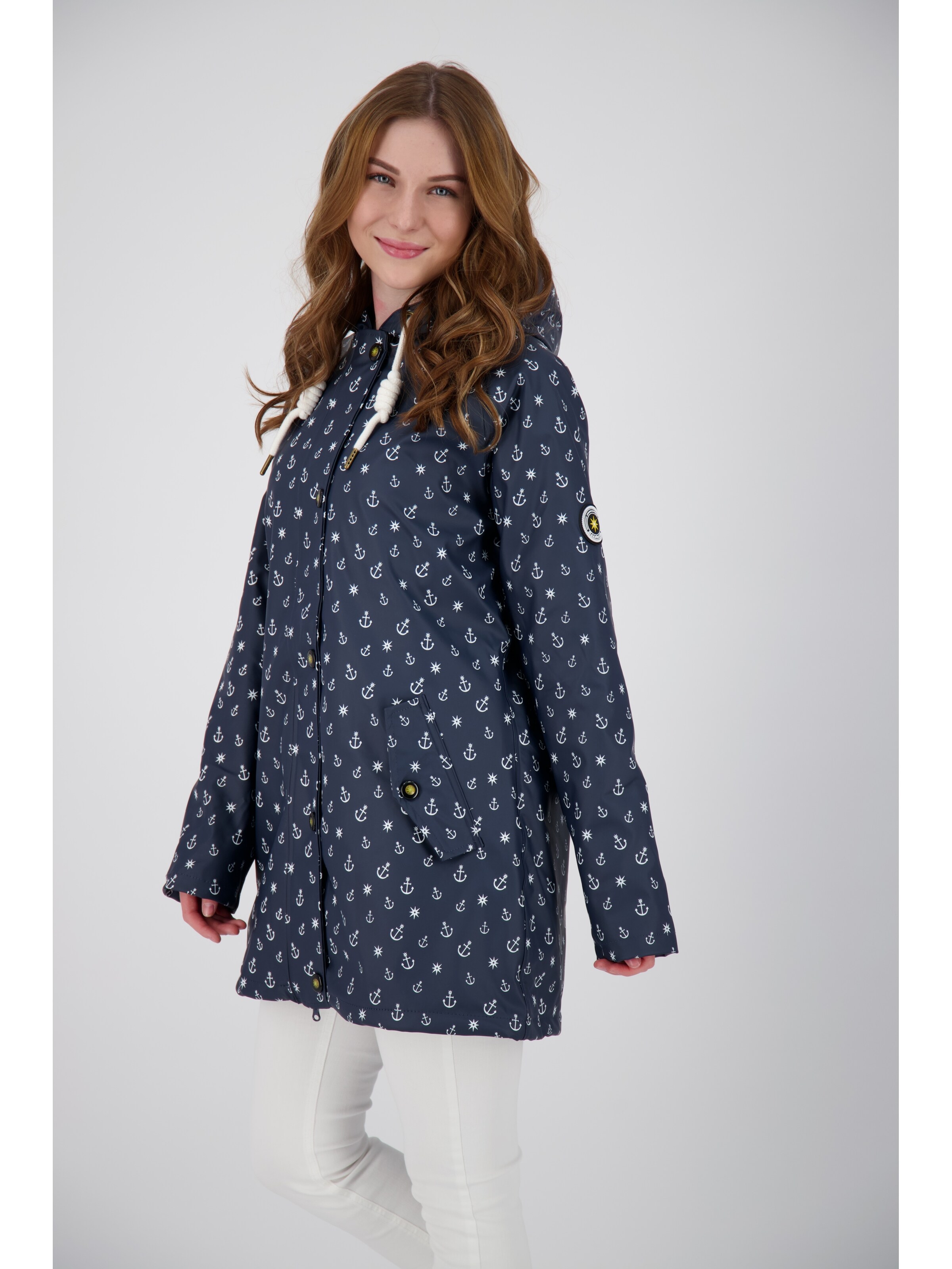 ankerglut Outdoor jacket 'Friesennerz ANKERGLUTWOLKE WMN' in Blue