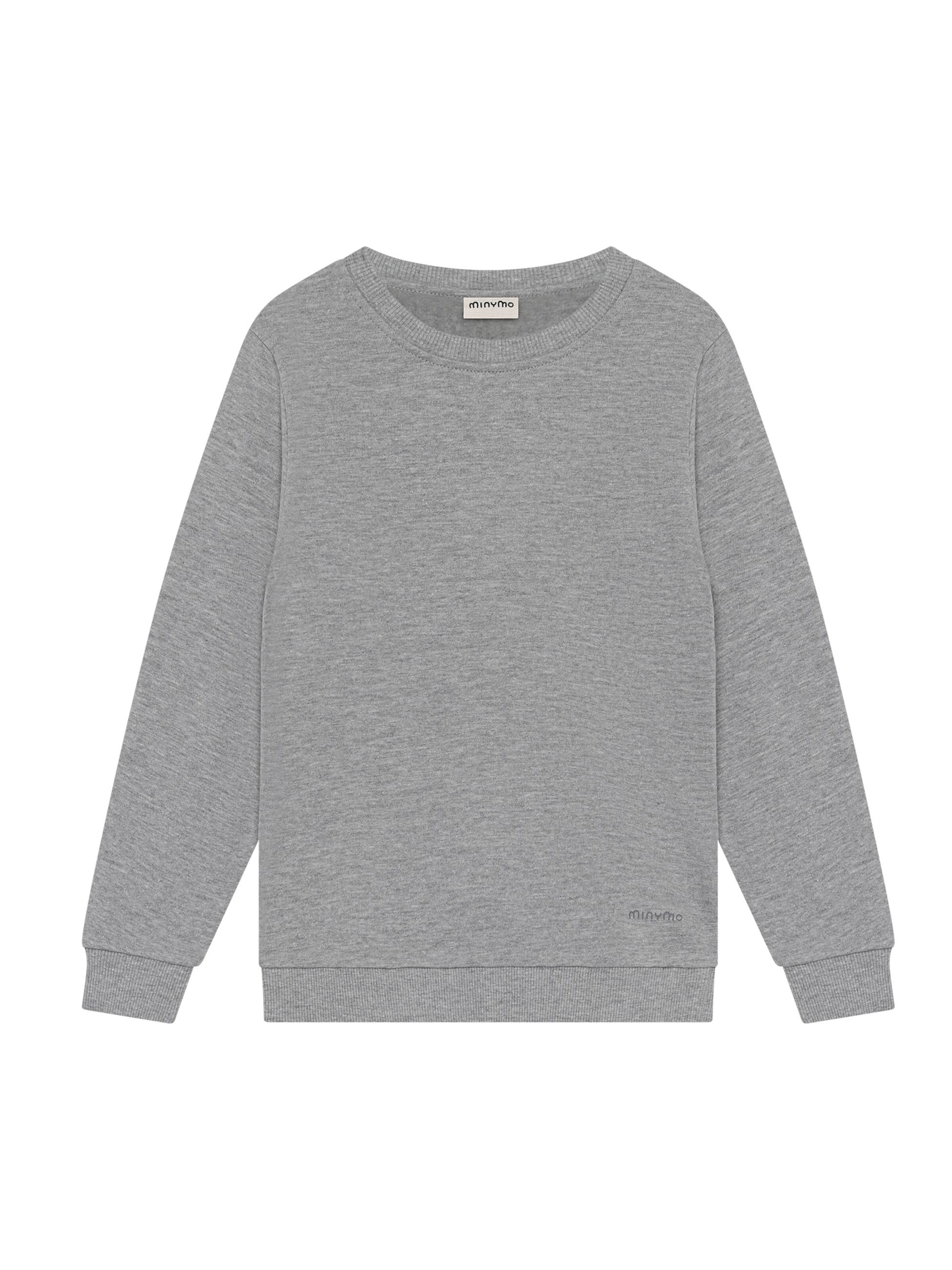 MINYMO Sweater ' MISweatshirt ' in Grey