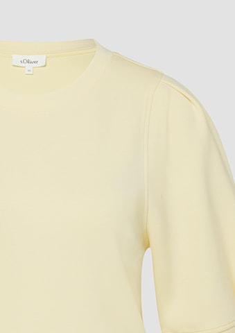 s.Oliver Sweatshirt in Geel