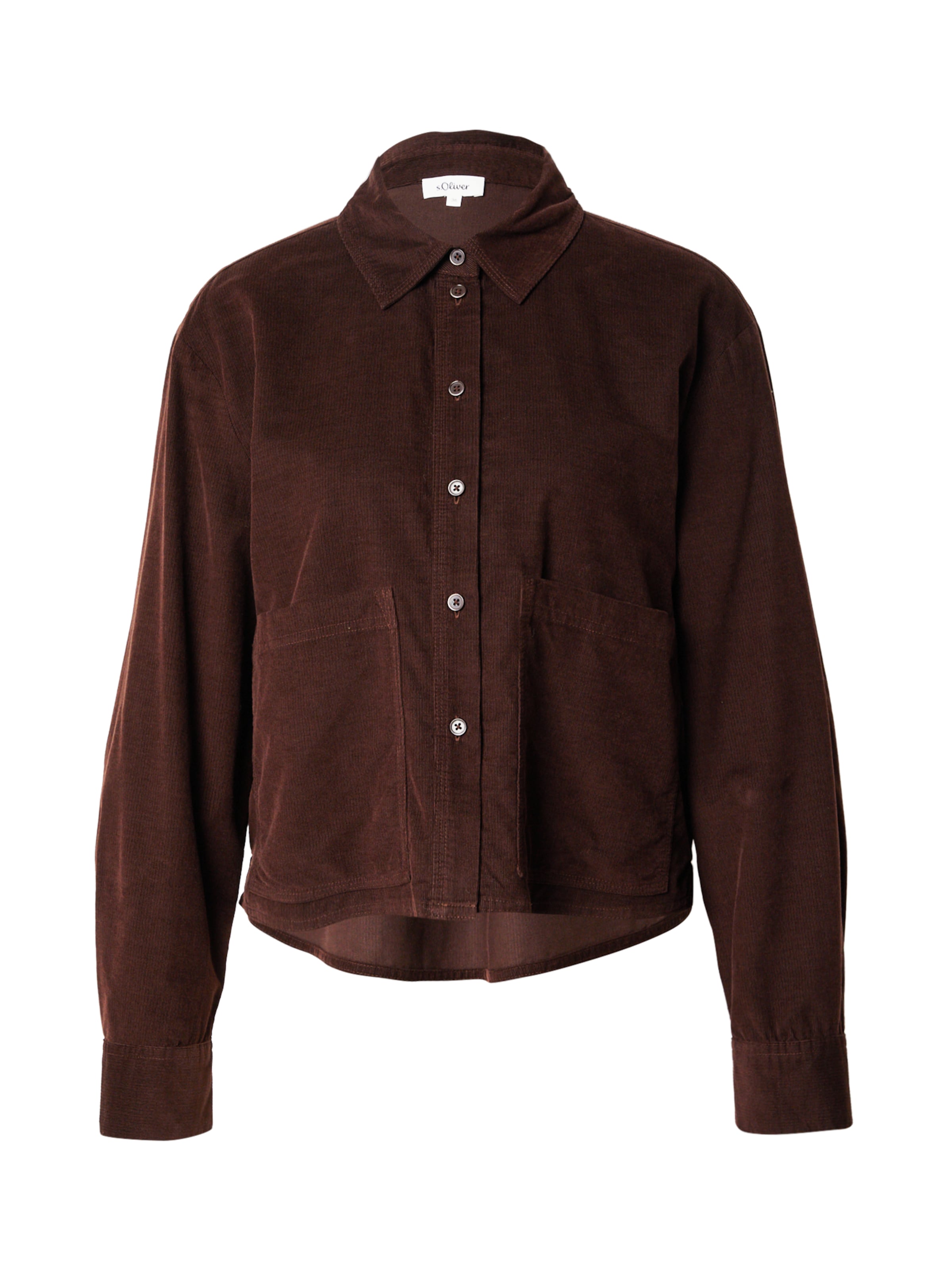 s.Oliver Μπλούζα σε καφέ: μπροστά