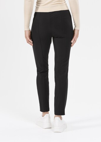 STEHMANN Slim fit Pants 'Isabel' in Black