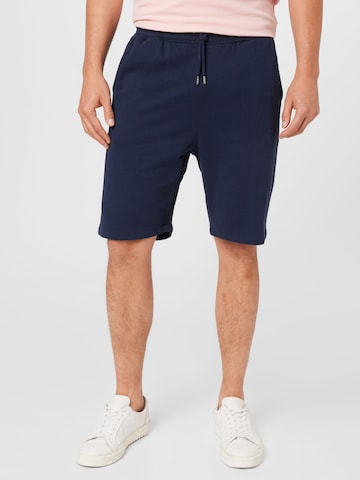 !Solid Regular Shorts 'Brenden' in Blau: predná strana