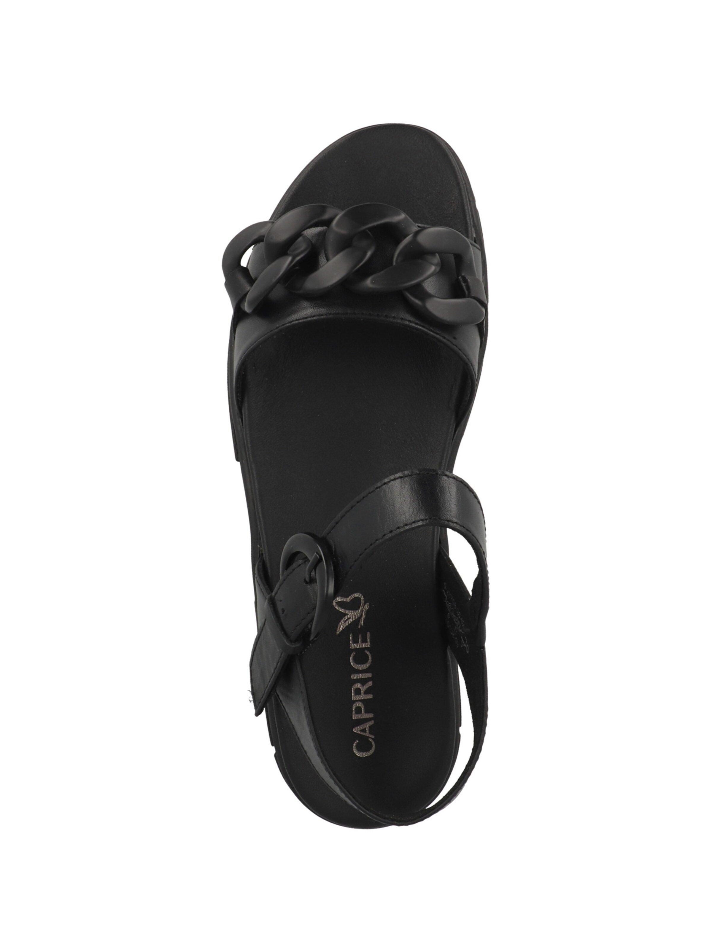 CAPRICE Sandale in Schwarz