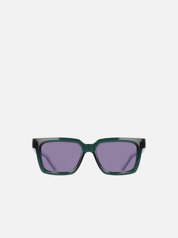 NIKE Sunglasses 'Nike NIKE TIDE COSMIC IB3681X Midnight navy / blue 53/17/145 MAN Sunglasses' in Green: front
