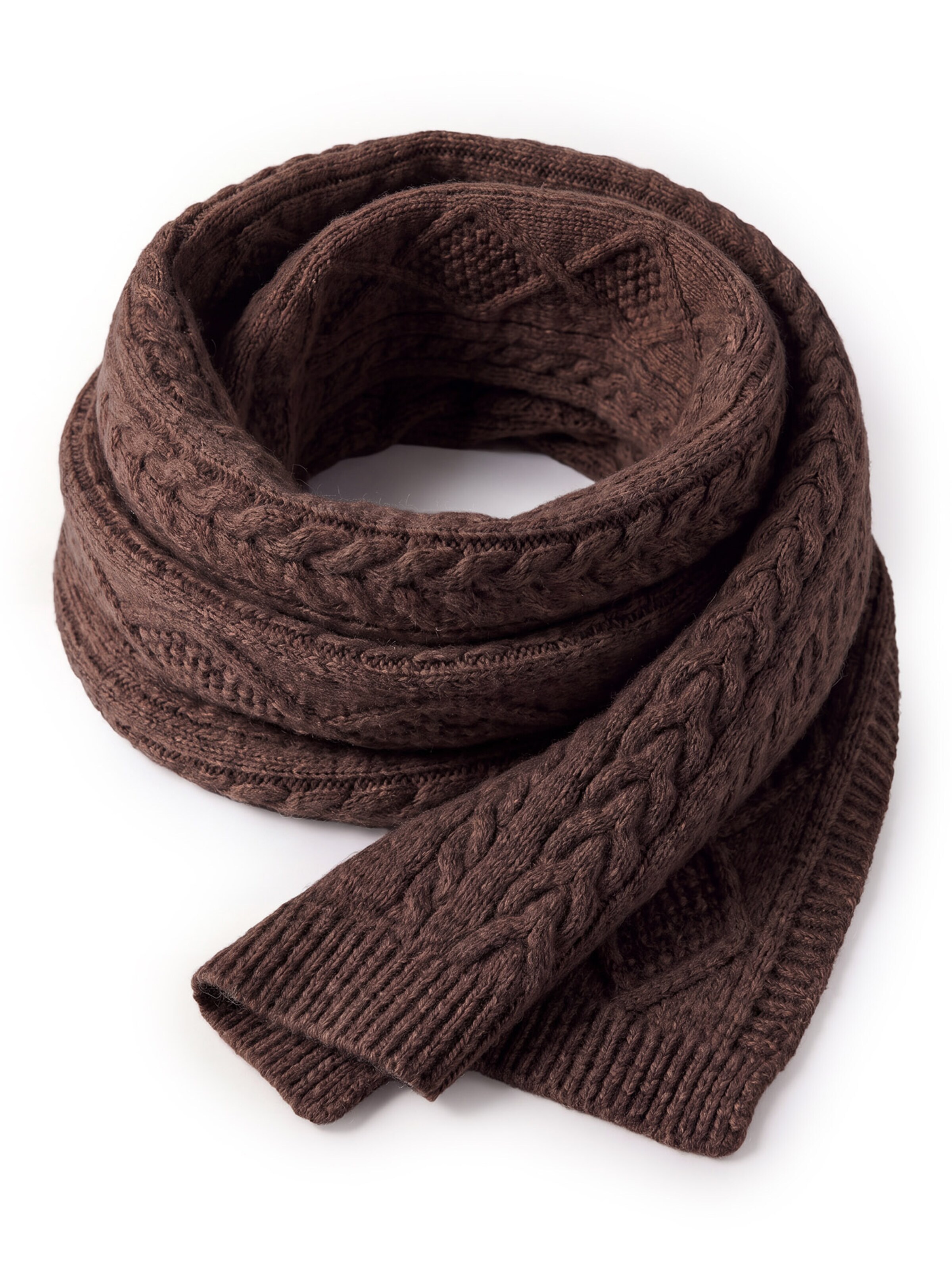 Vivisence Scarf '7124' in Brown: front